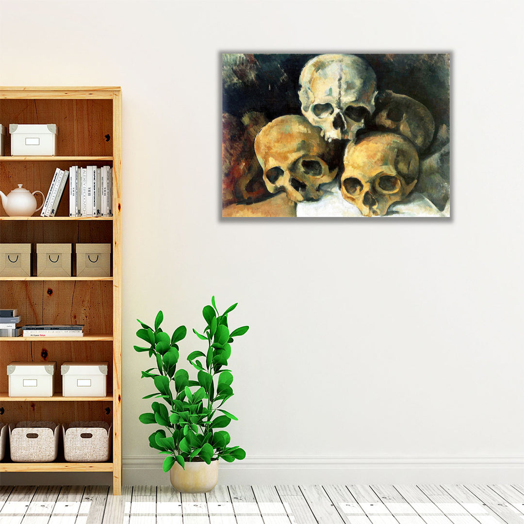 Pyramid of Skulls,  1901 - Canvas Print Wall Art