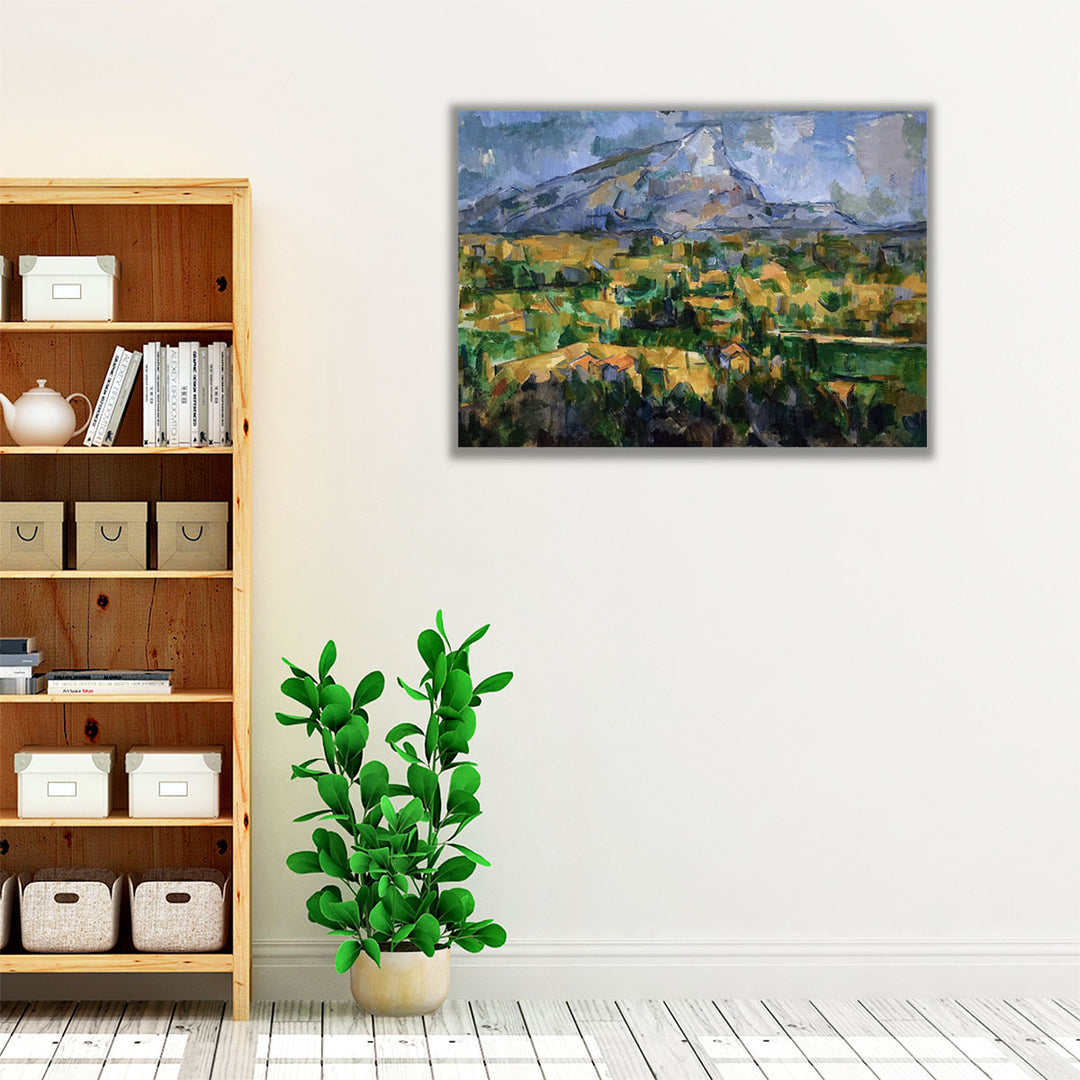 Mont Sainte-Victoire, 1902–1904 - Canvas Print Wall Art