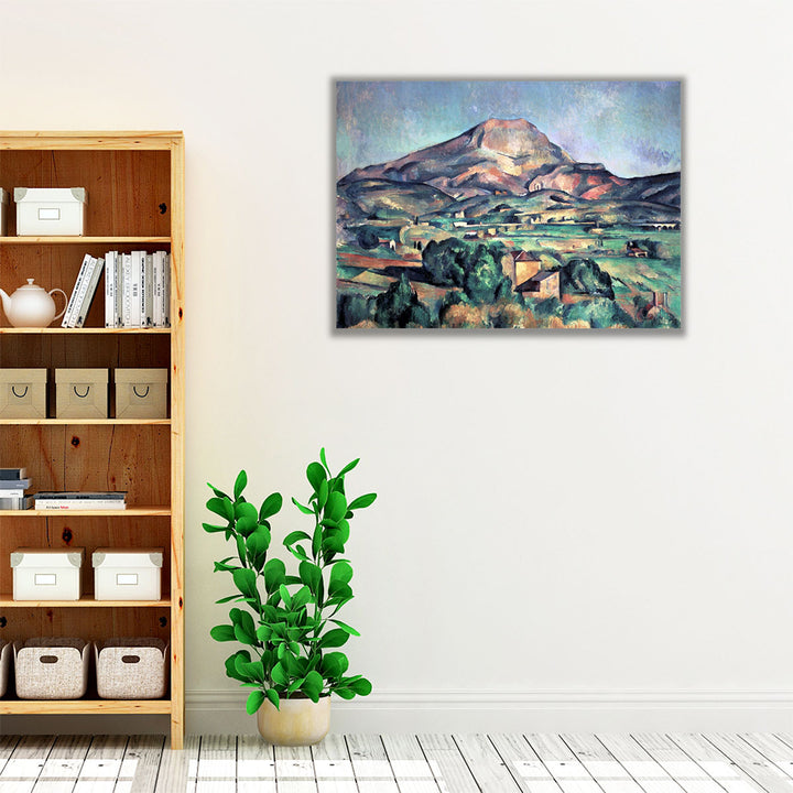 Mont Sainte-Victoire seen from Bellevue - Canvas Print Wall Art