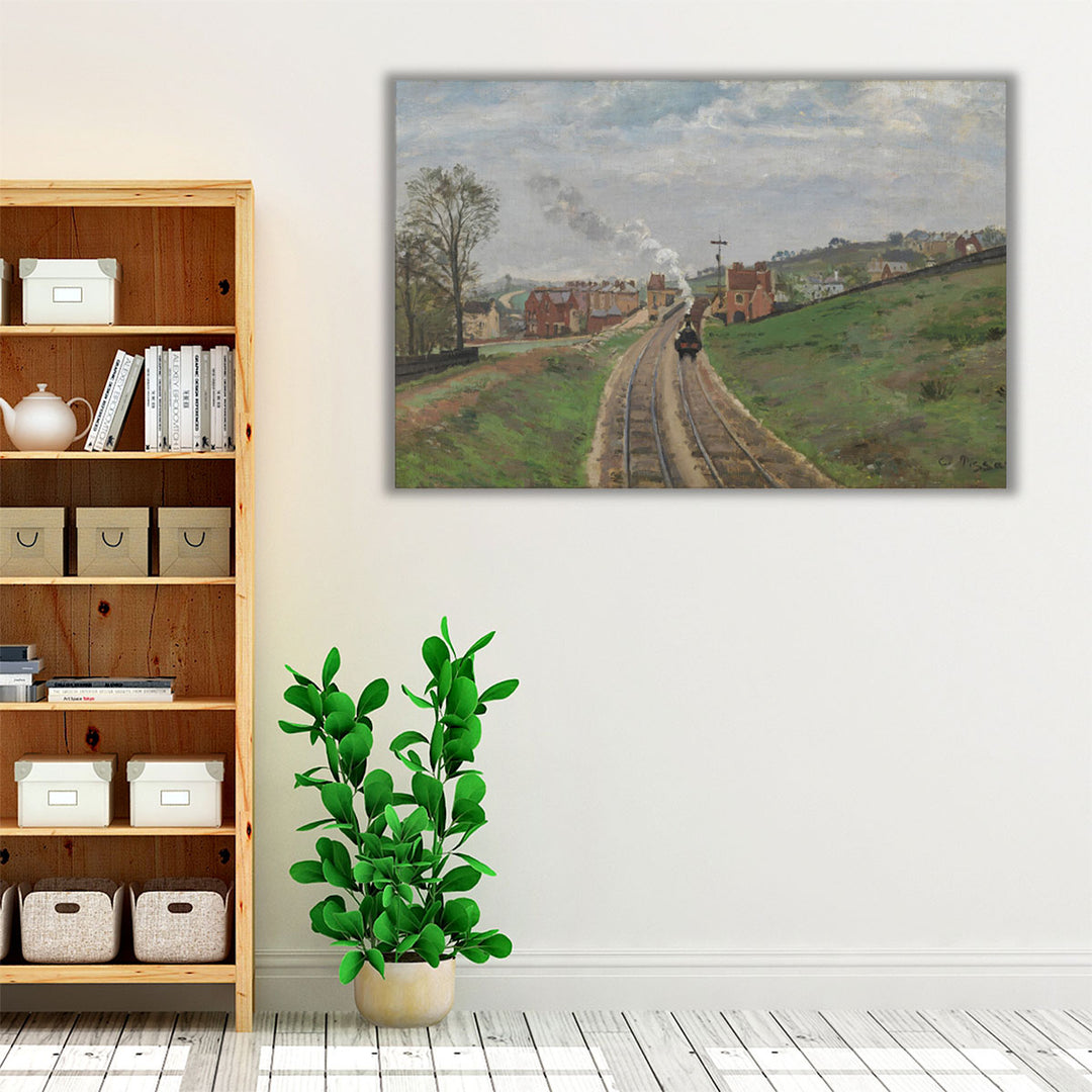 Lordship Lane Station, 1871 - Canvas Print Wall Art