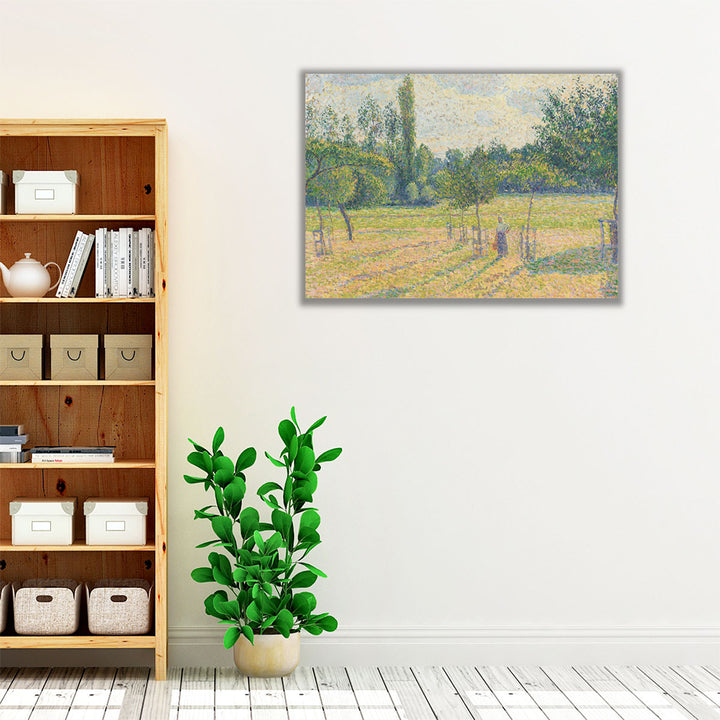 Late Afternoon in our Meadow, 1887 - Canvas Print Wall Art
