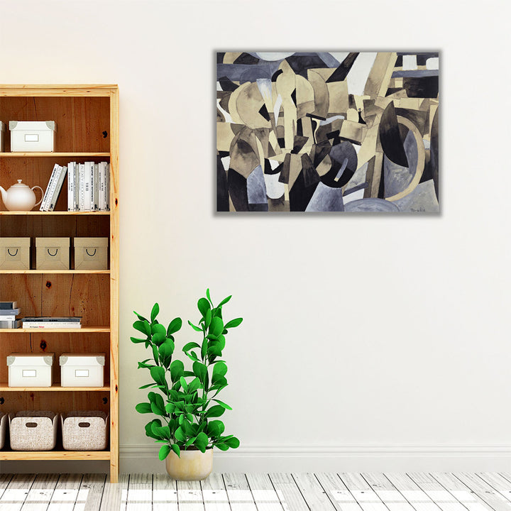 New York, 1913 - Canvas Print Wall Art