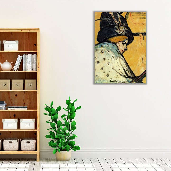 Portrait de Jeanne Marie Bourgeois - Canvas Print Wall Art