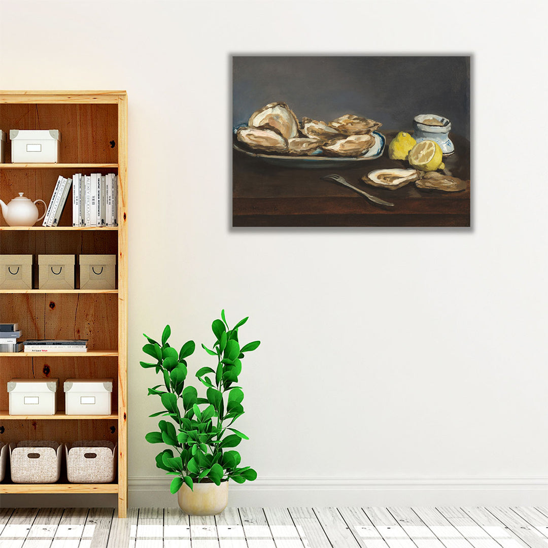 Oysters, 1862 - Canvas Print Wall Art