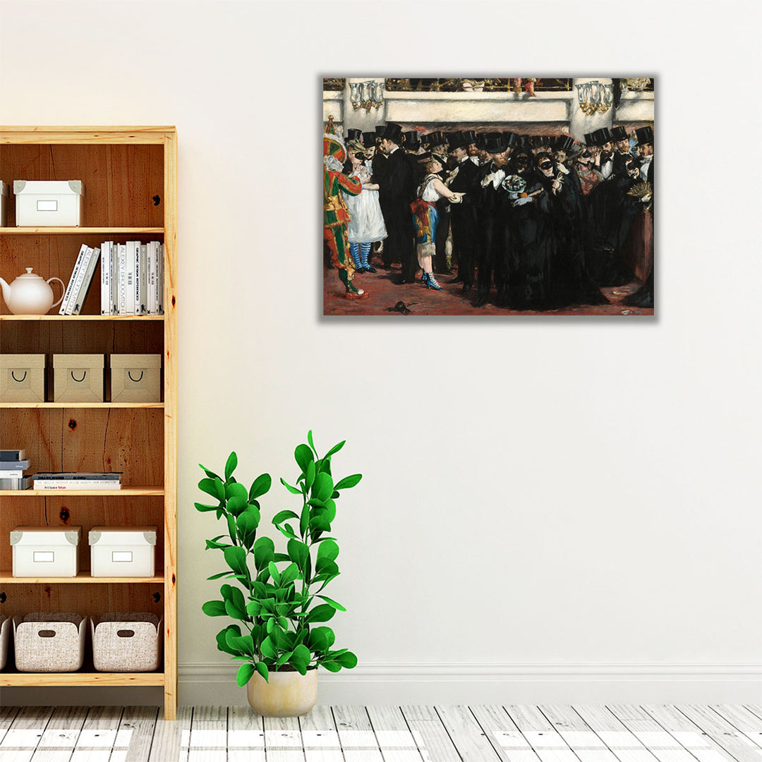 Masked Ball at the Opera, 1873 - Canvas Print Wall Art