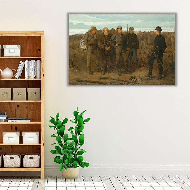 Prisoners from the Front - Canvas Print Wall Art