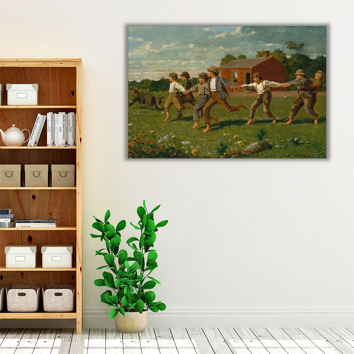 Snap the Whip - Canvas Print Wall Art