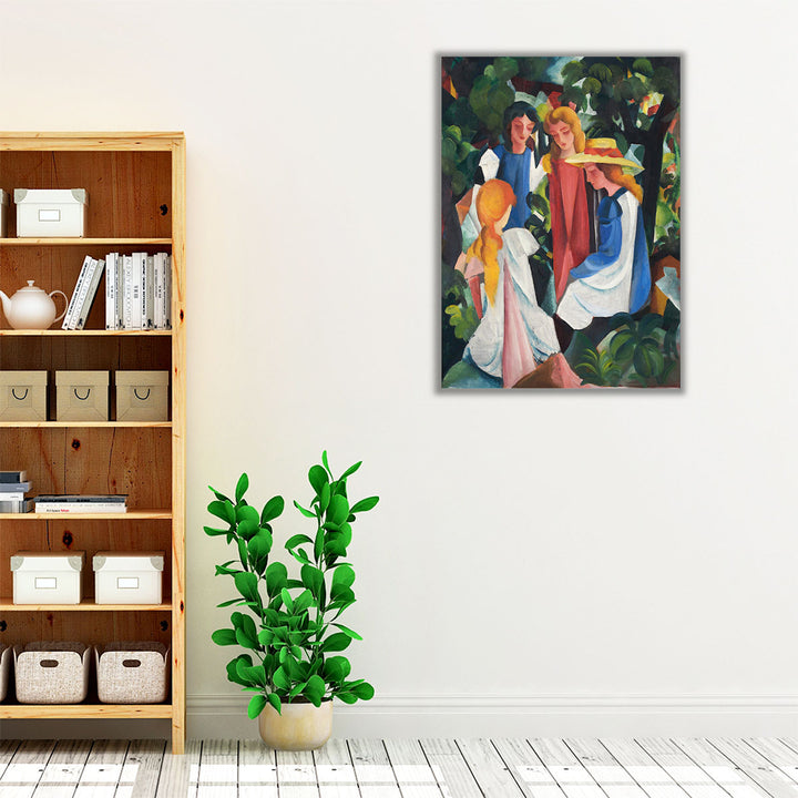 Four Girls, 1912-1913 - Canvas Print Wall Art
