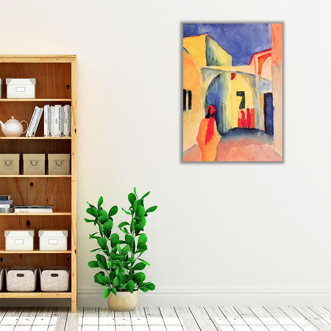 View into a Lane - Canvas Print Wall Art