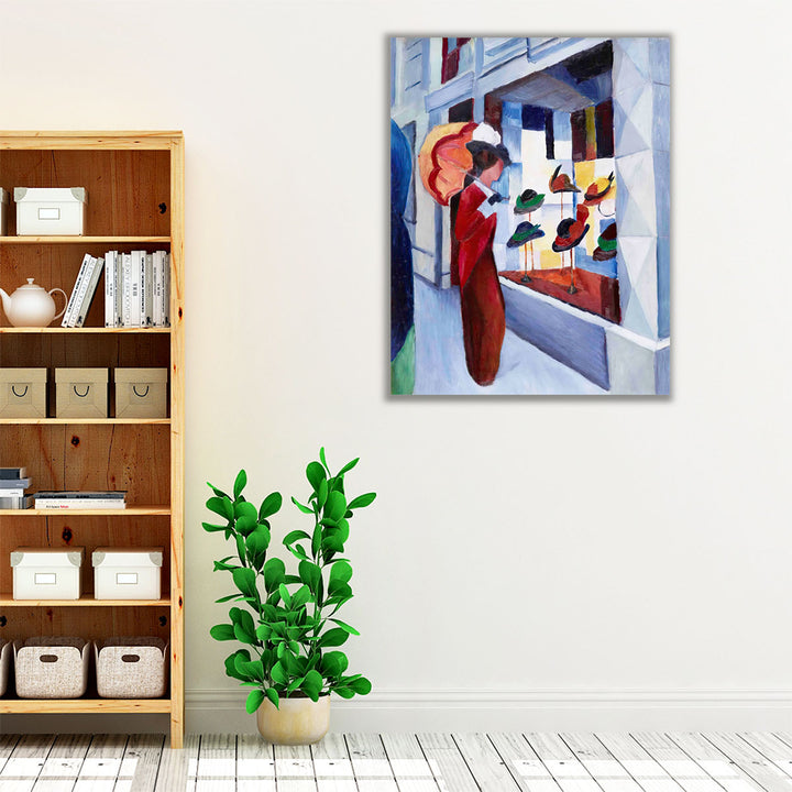 Milliner's Shop - Canvas Print Wall Art
