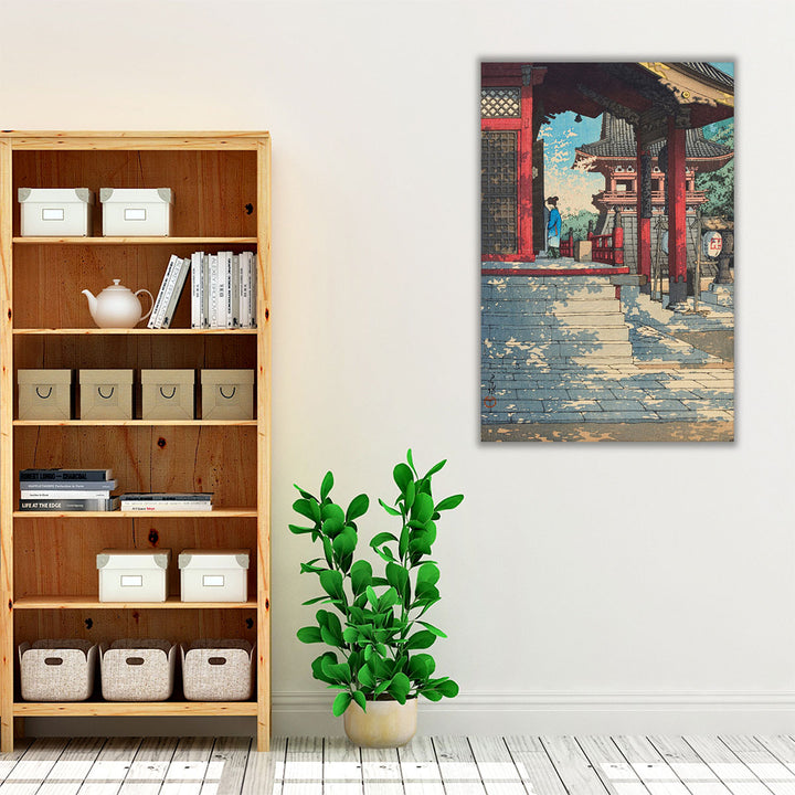 Fudo Hall in Meguro, 1931 - Canvas Print Wall Art