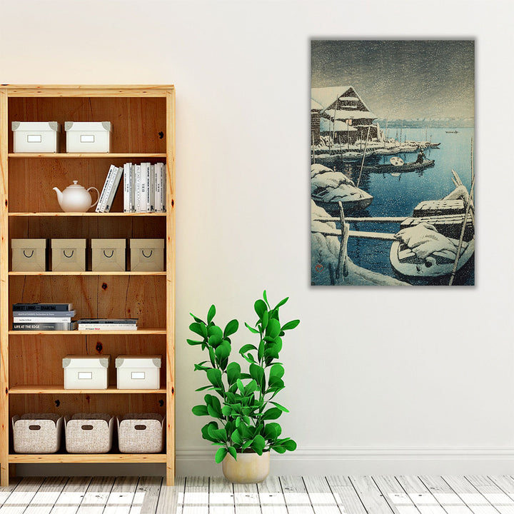 Snow at Mukojima, 1931 - Canvas Print Wall Art
