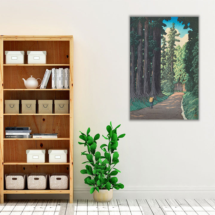 The Road to Nikko, 1930 - Canvas Print Wall Art
