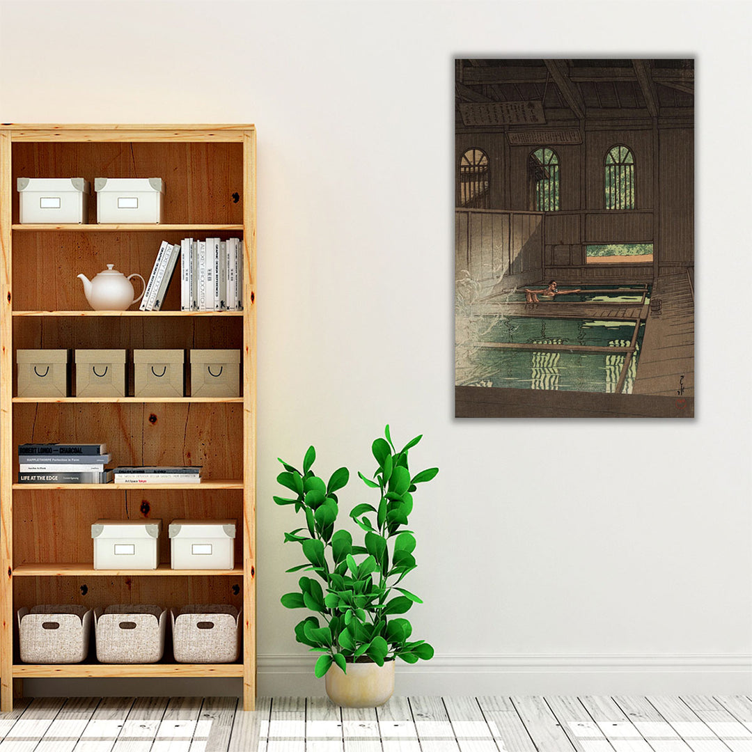 Hoshi Spa in Joshu Province, 1933 - Canvas Print Wall Art