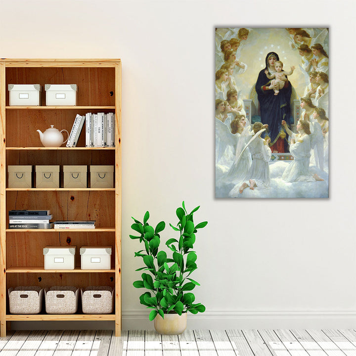 The Virgin With Angels, 1900 - Canvas Print Wall Art