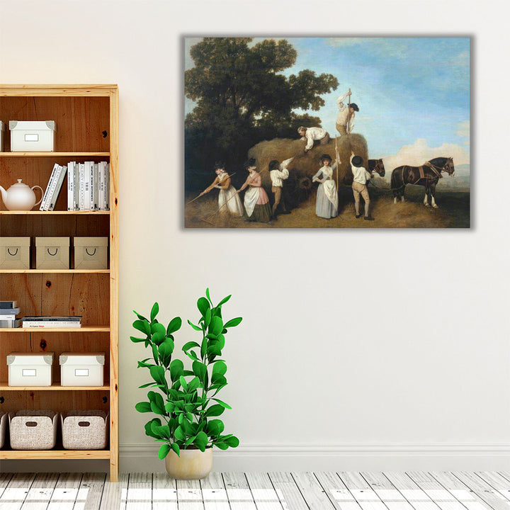 Haymakers, 1785 - Canvas Print Wall Art