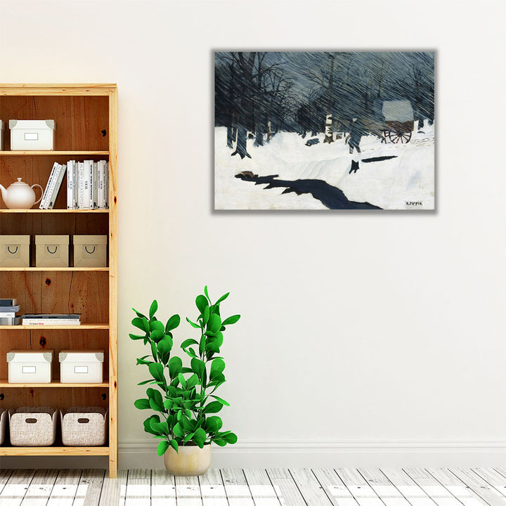 Country Doctor, Night Call - Canvas Print Wall Art
