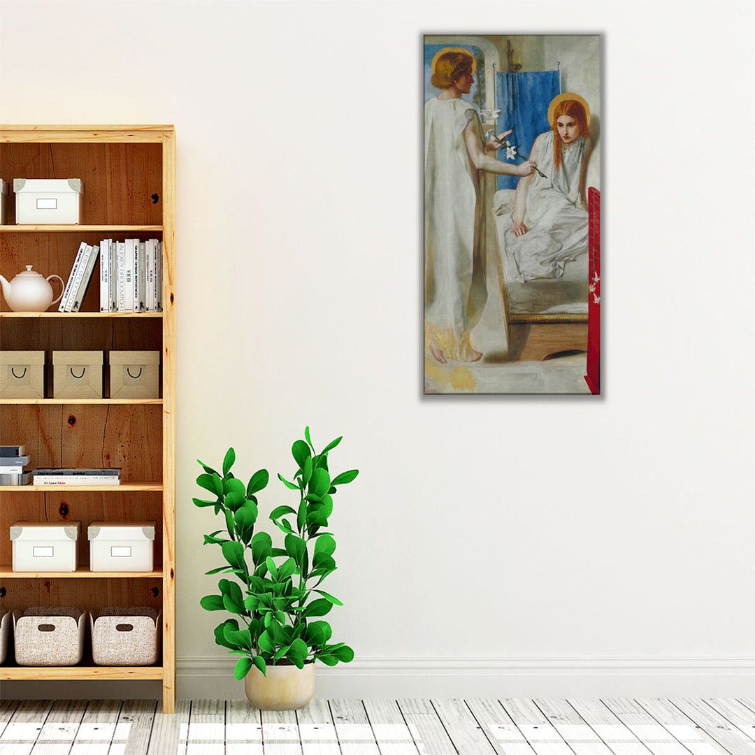 Ecce Ancilla Domini - Canvas Print Wall Art