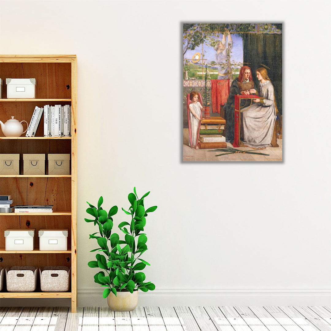 The Girlhood of Mary Virgin - Canvas Print Wall Art