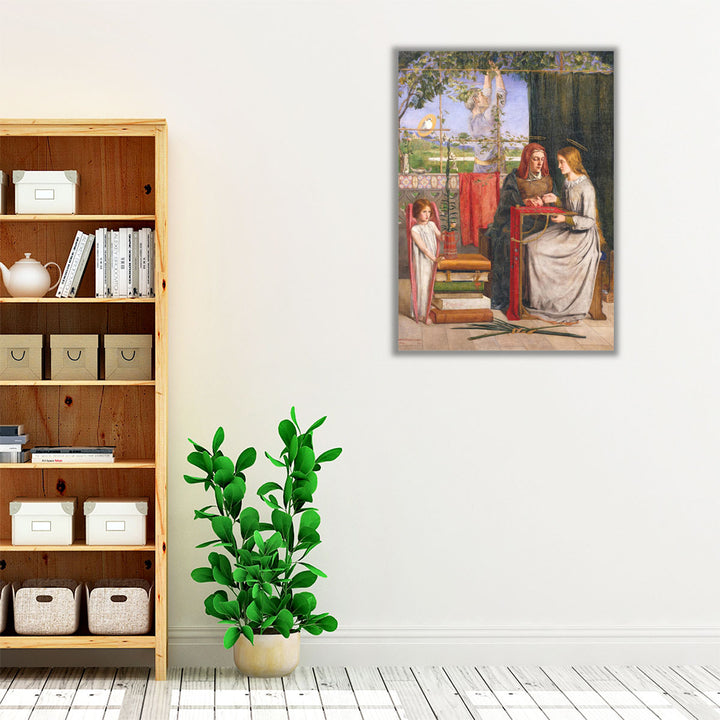 The Girlhood of Mary Virgin - Canvas Print Wall Art