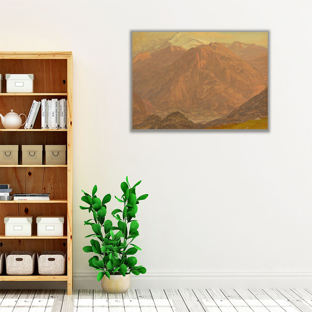 Colombia or Ecuador, Mountains - Canvas Print Wall Art