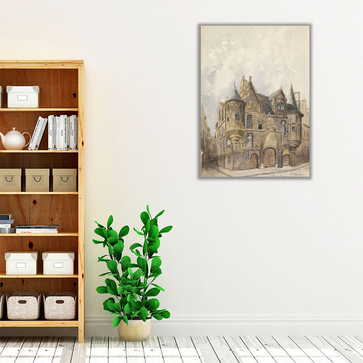 Hotel de Sens, Paris - Canvas Print Wall Art