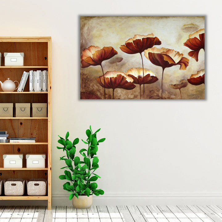 Those Poppies - Canvas Print Wall Art