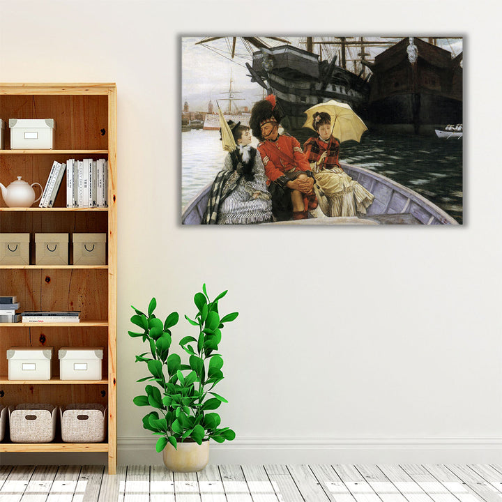 Portsmouth Dockyard - Canvas Print Wall Art