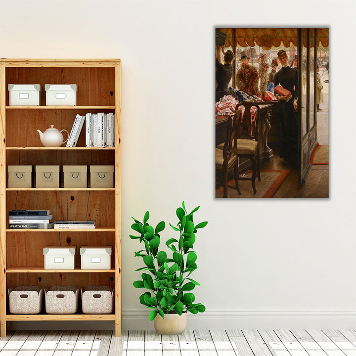 The Shop Girl - Canvas Print Wall Art