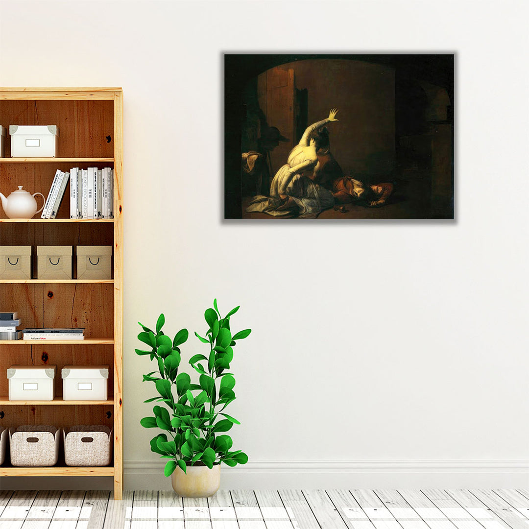 Romeo and Juliet, The Tomb Scene - Canvas Print Wall Art
