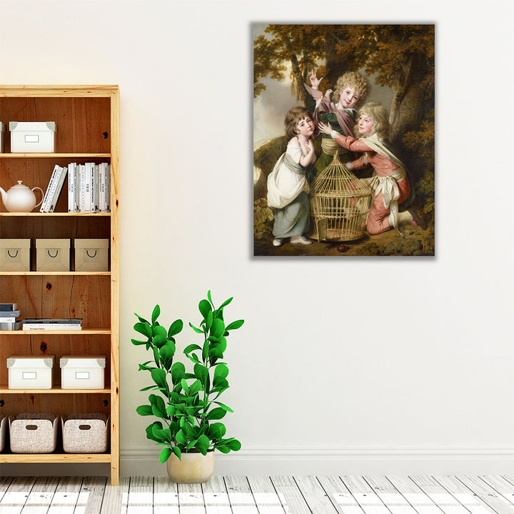 The Synnot Children - Canvas Print Wall Art