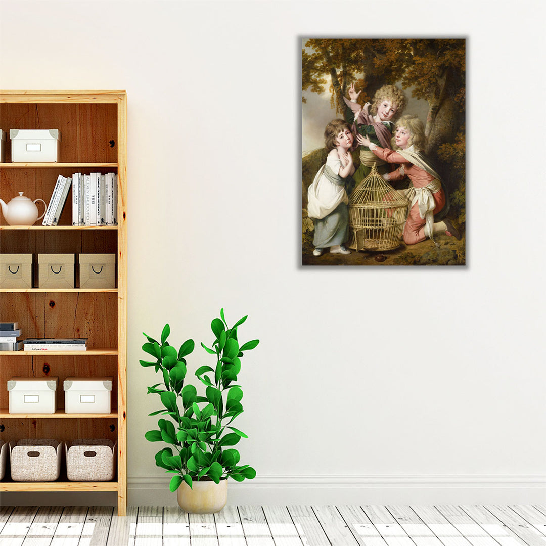 The Synnot Children - Canvas Print Wall Art