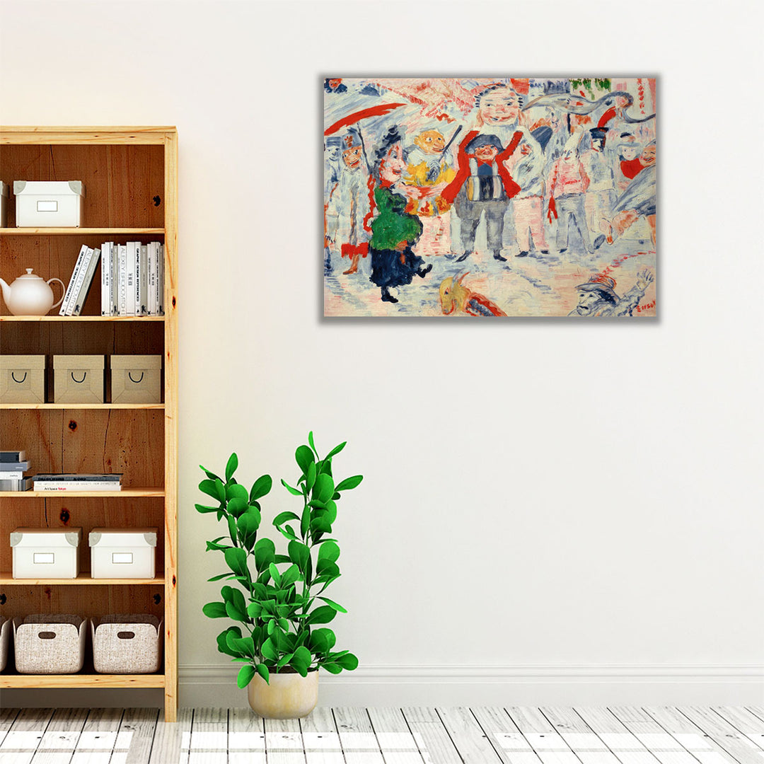 Karneval in Flandern- Canvas Print Wall Art