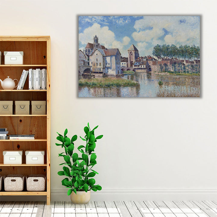 Moret Sur Loing, 1891 - Canvas Print Wall Art