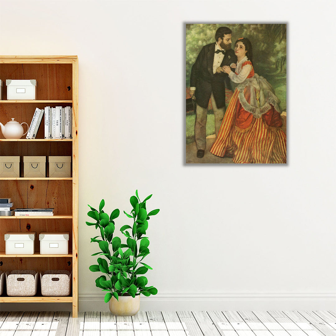 The Betrothed - The Sisley Household - Canvas Print Wall Art