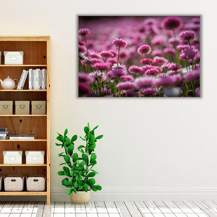 Wildflowers Field - Canvas Print Wall Art