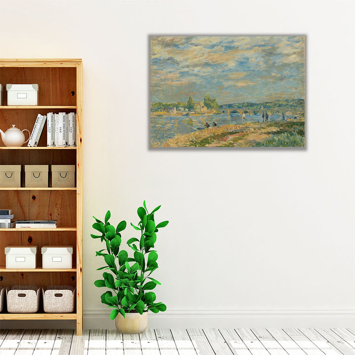 The Bridge at Sevres, 1877 - Canvas Print Wall Art