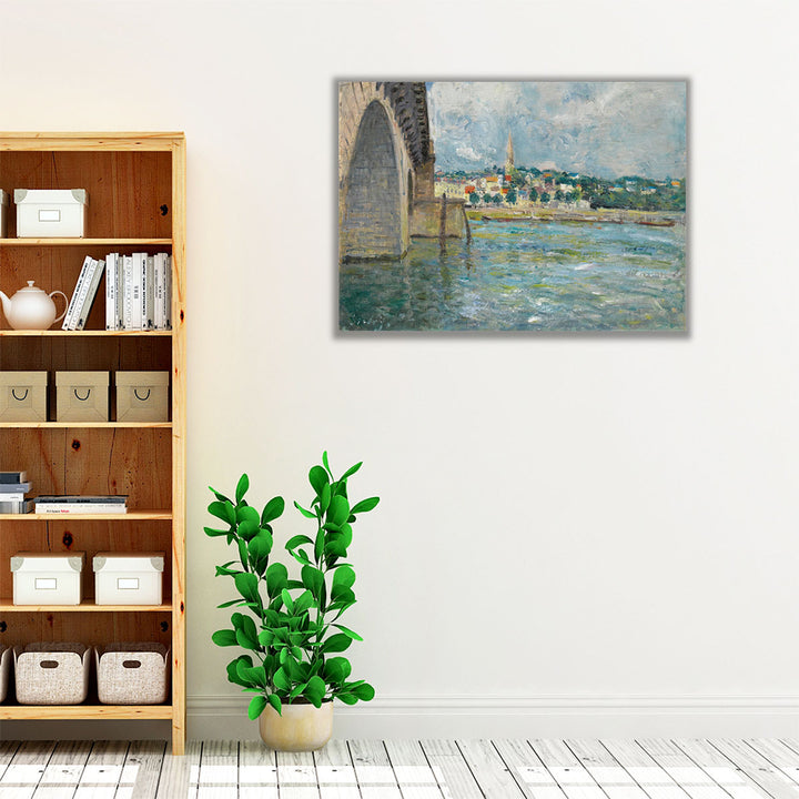 Le Pont De St. Cloud, 1877 - Canvas Print Wall Art