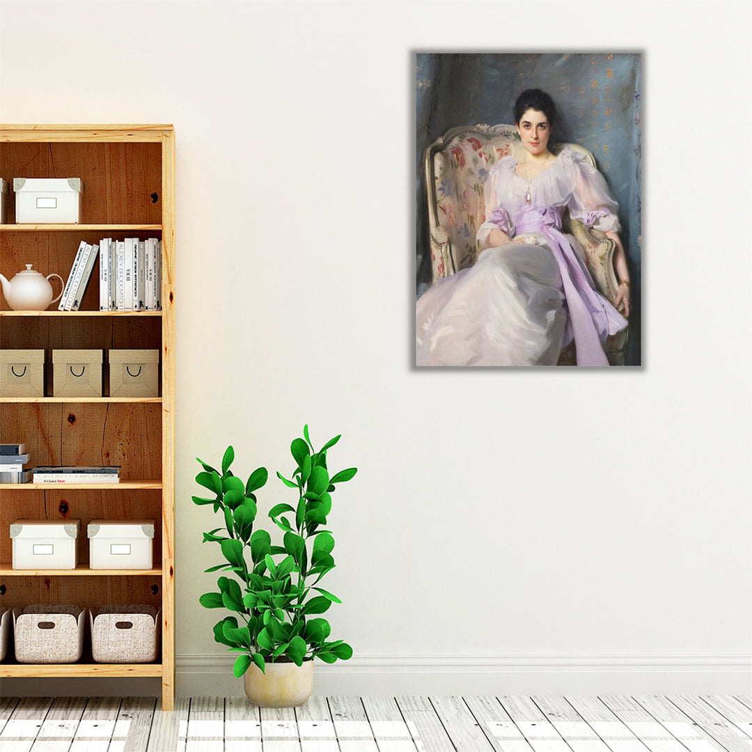 Portrait of Lady Agnew of Lochnaw - Canvas Print Wall Art
