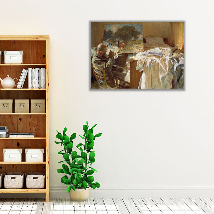 An Artist In His Studio, 1904 - Canvas Print Wall Art