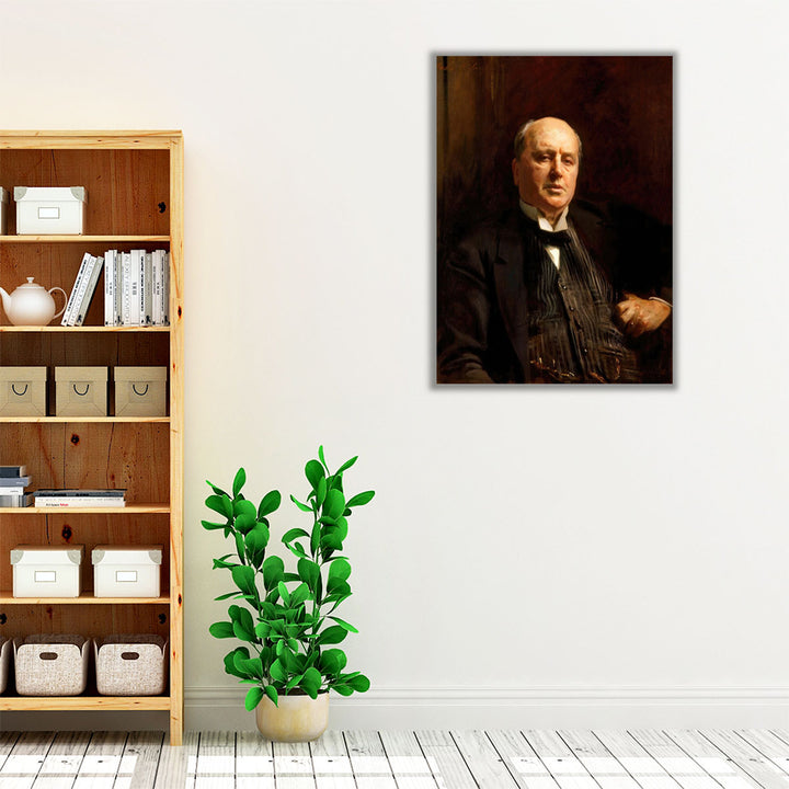 Portrait of Henry James - Canvas Print Wall Art
