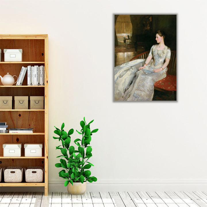 Portrait of Mrs. Cecil Wade - Canvas Print Wall Art