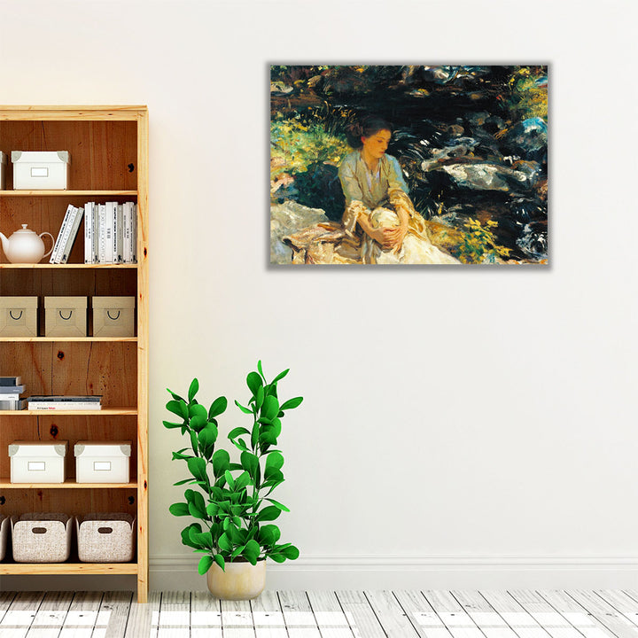 Sargent, Black Brook - Canvas Print Wall Art