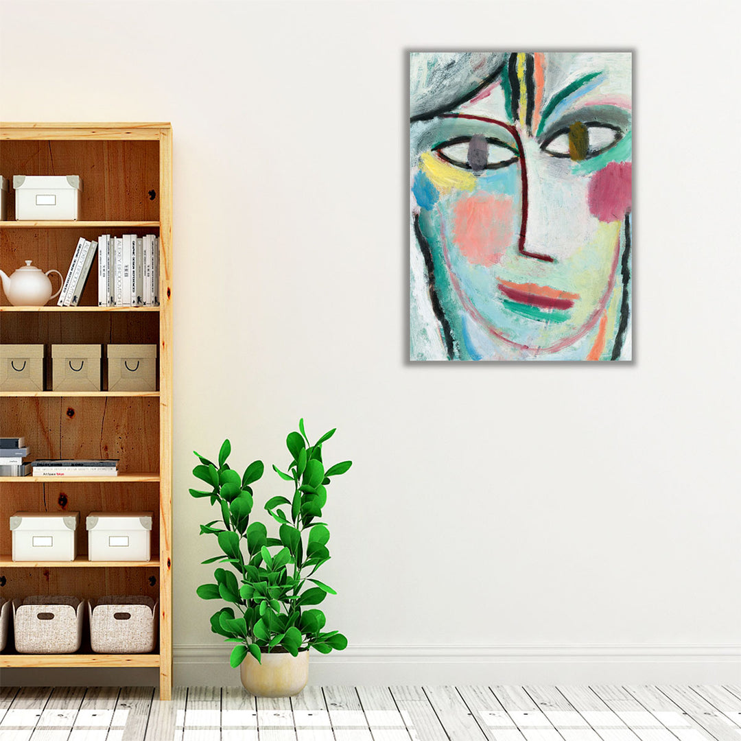 Head Of A Woman, Femina, 1922 - Canvas Print Wall Art