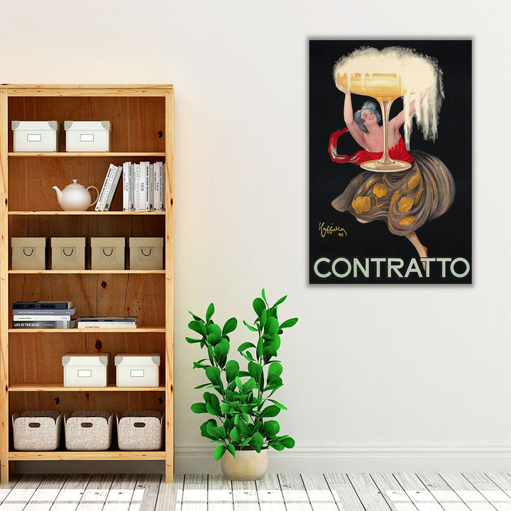 Contratto, 1922 - Canvas Print Wall Art