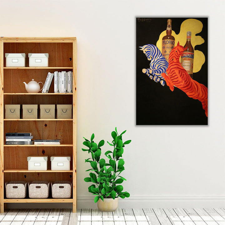 Poster Per Florio Cinzano, 1930 - Canvas Print Wall Art