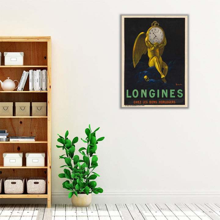 Longines Chez Les Bons Horlogers, 1911 - Canvas Print Wall Art