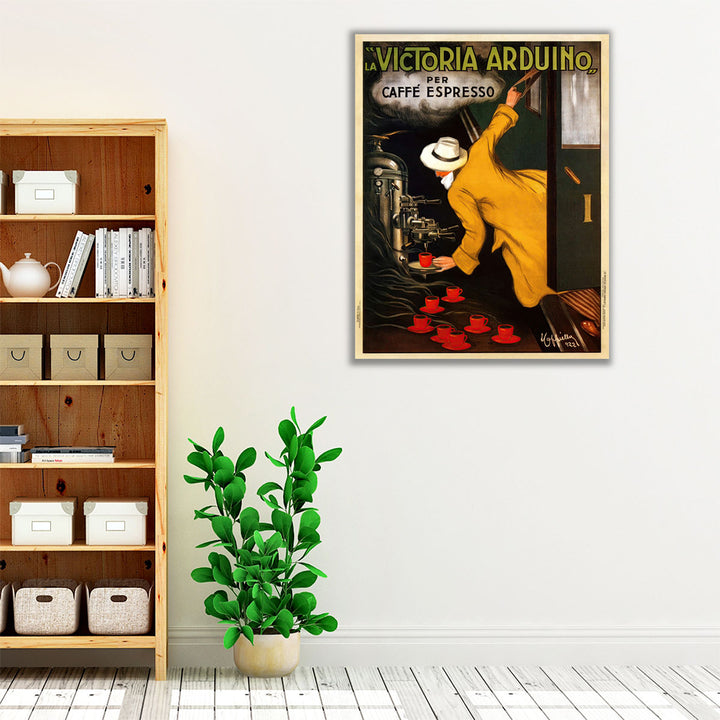 Advertising Poster for Victoria Arduino - Canvas Print Wall Art