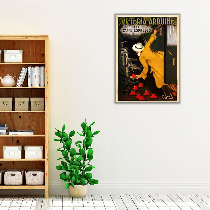 Advertising Poster for Victoria Arduino - Canvas Print Wall Art