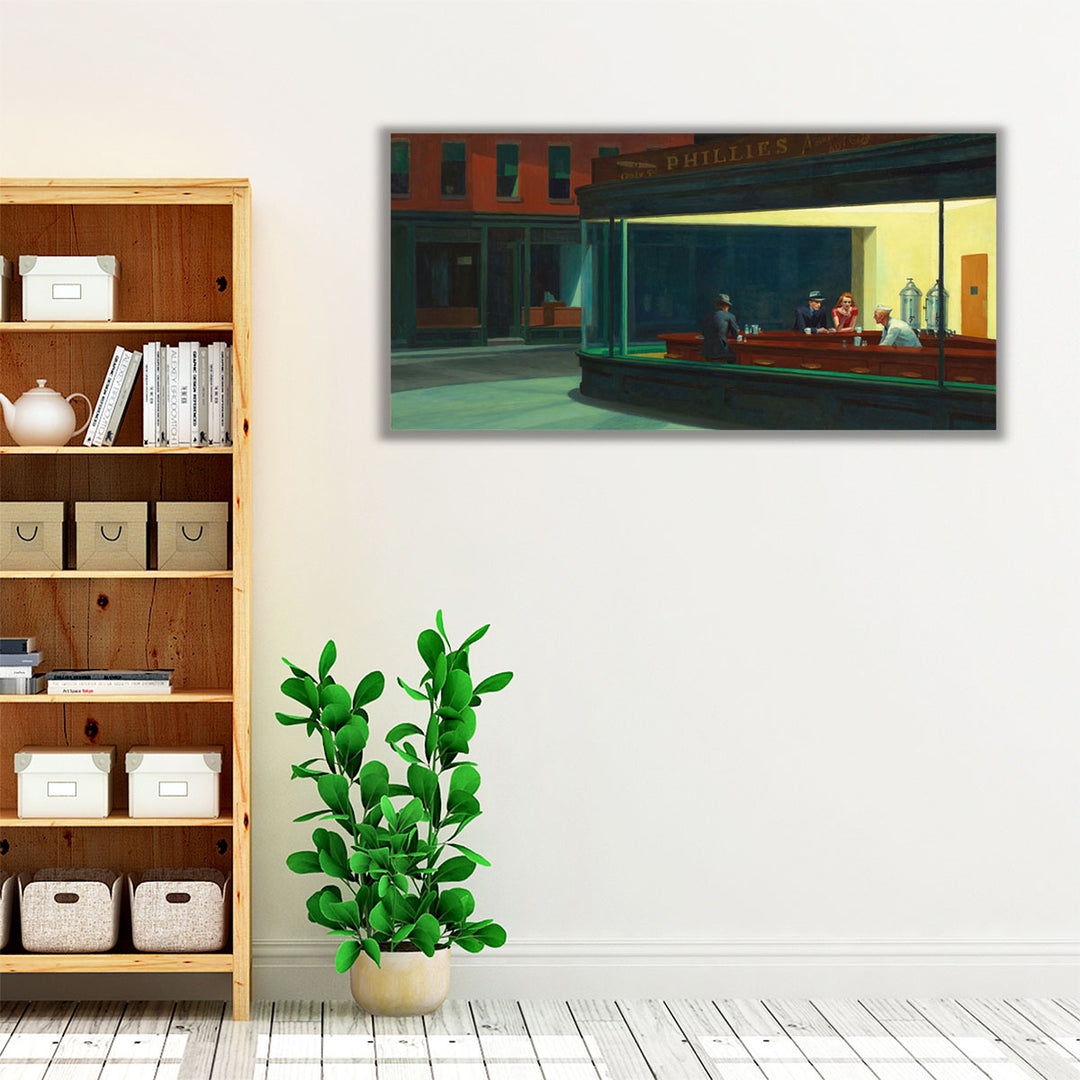 Nighthawks, 1942 - Canvas Print Wall Art